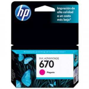 CARTUCHO HP 670 TINTA MAGENTA